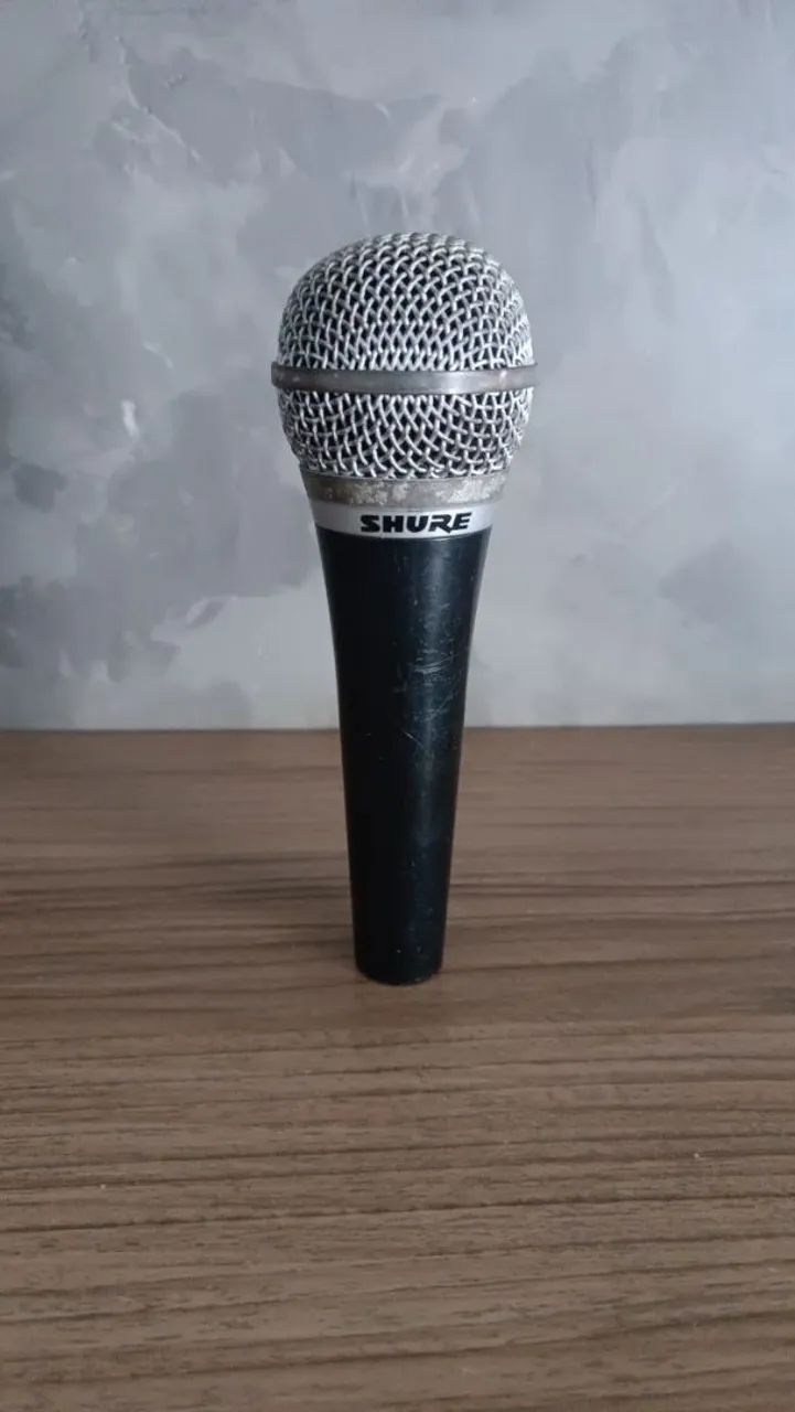 Microfone Shure PG 48 com botão de Ligar e Desligar - Foto 3