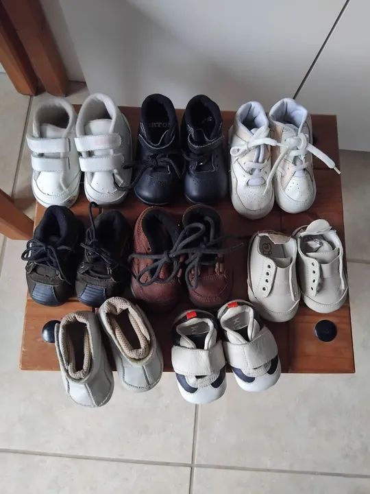 Tênis para bebê - diversas marcas e tamanhos - Foto 2