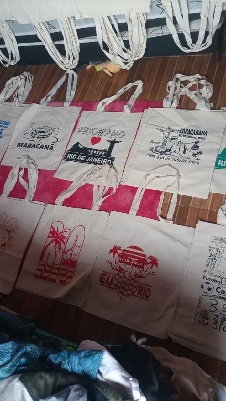 Atacado de ecobag 50 peças ,venham ganhar dinheiro com as queridinhas do momento  - Foto 3