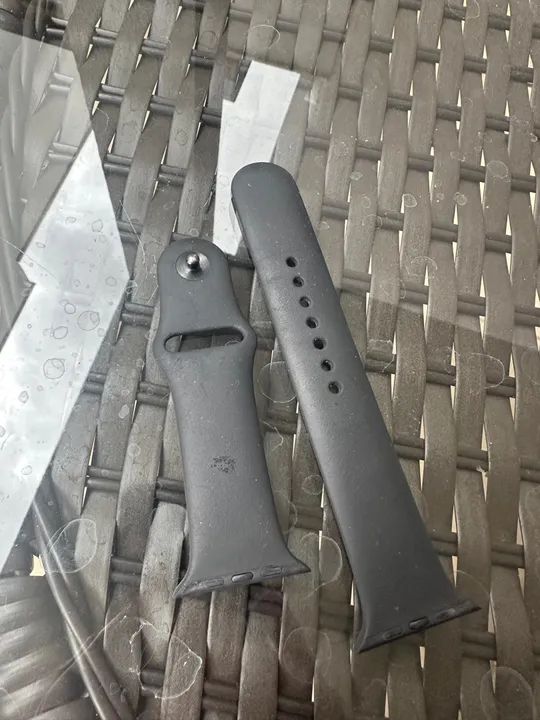 Pulseira Apple Watch preta 42 mm original - Foto 2