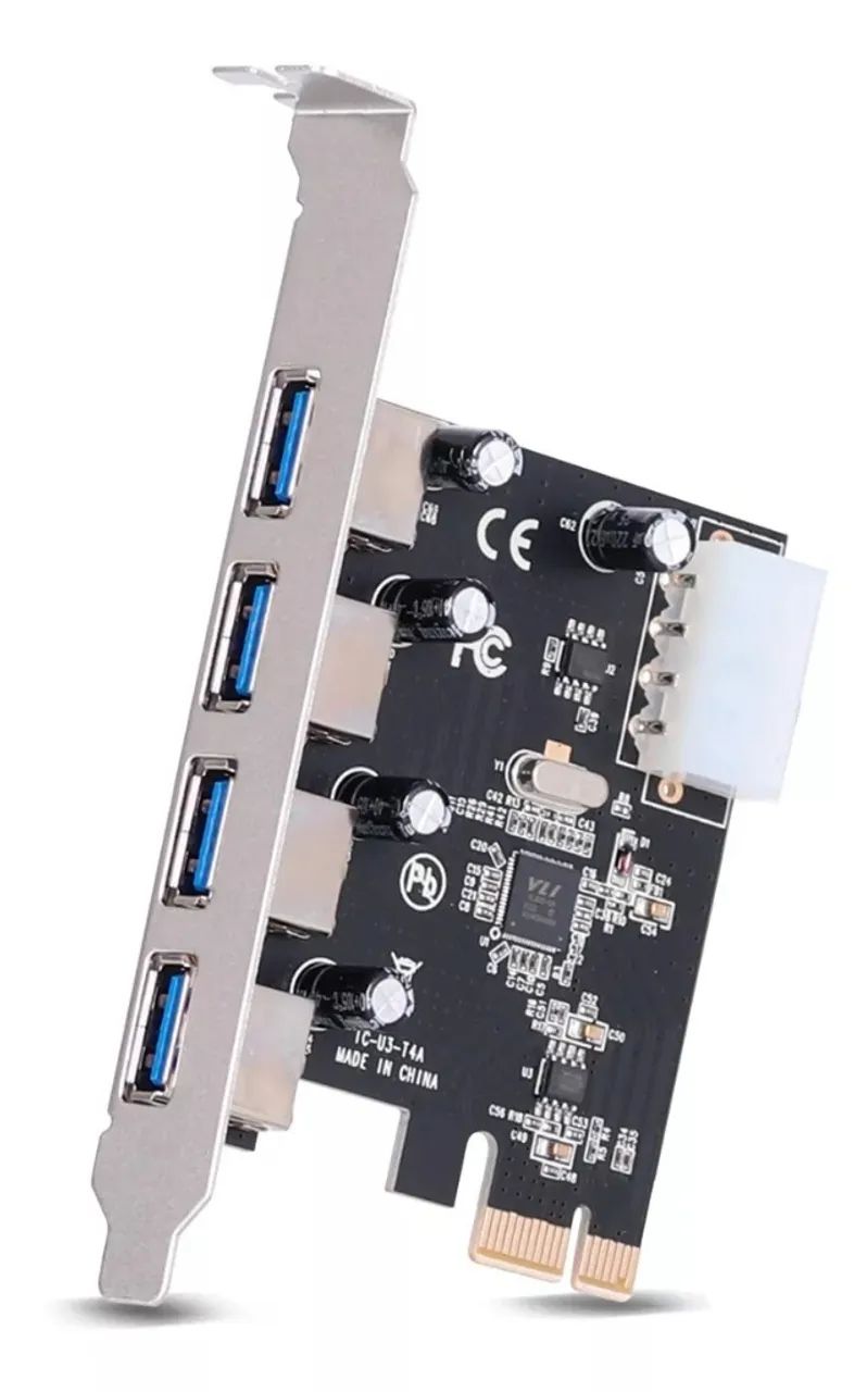 Placa Usb 3.0 4 Portas Pci-express Kp-t102 Knup *ENTREGA GRÁTIS* - Foto 3