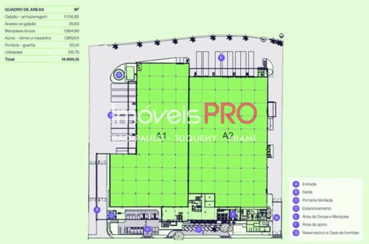 Galpão logístico last mile com 7.937 m² e entrega imediata - Foto 2