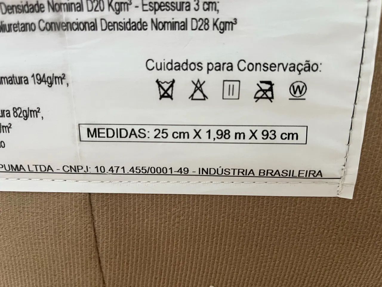 Box + Colchão Molas D28 Solteiro Especial  - Foto 3