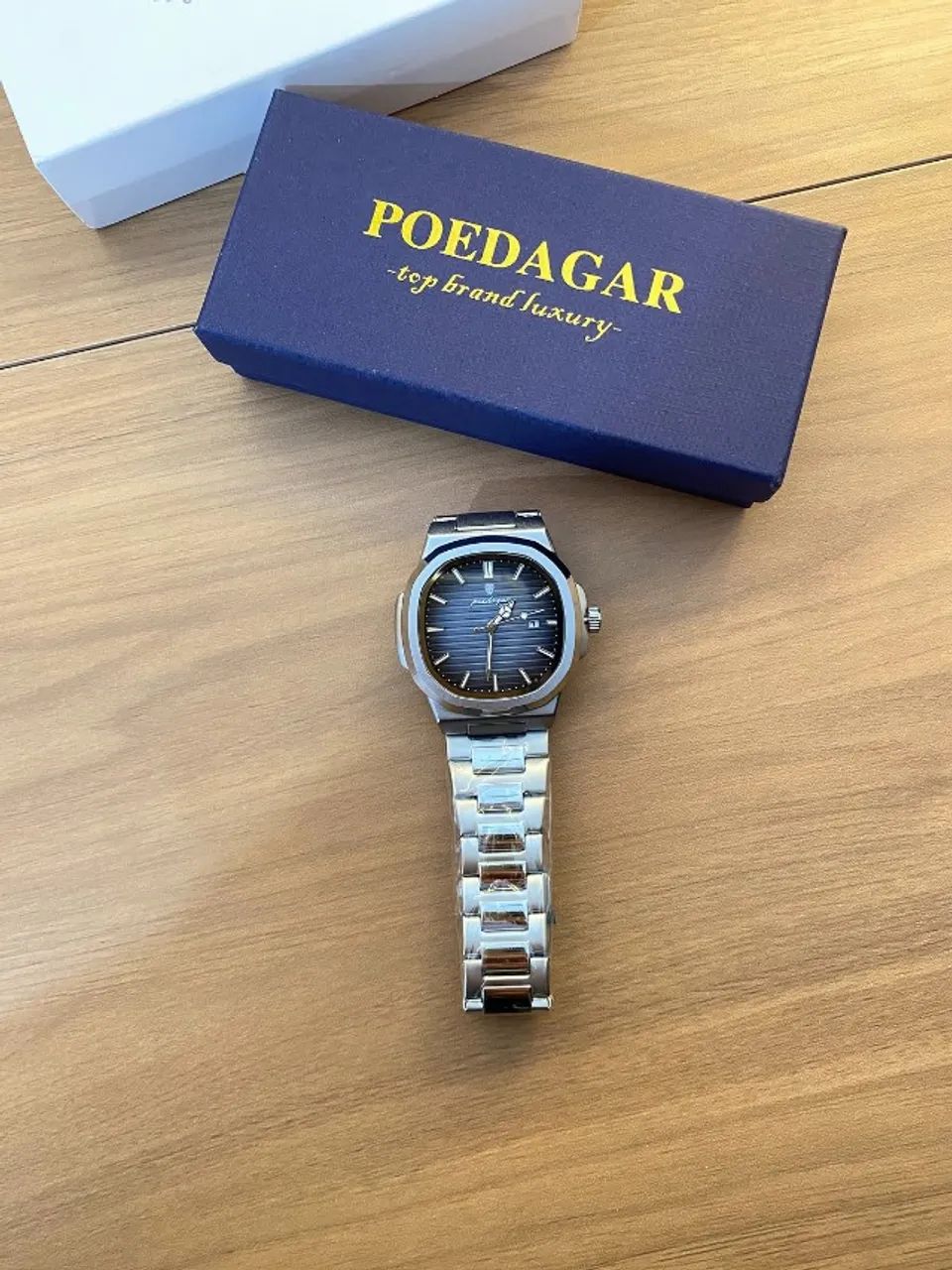 Relógio POEDAGAR Masculino Elegante e Moderno - Foto 4