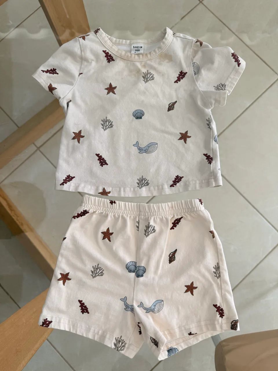 Conjunto Shein baby 6-9 meses - Foto 5