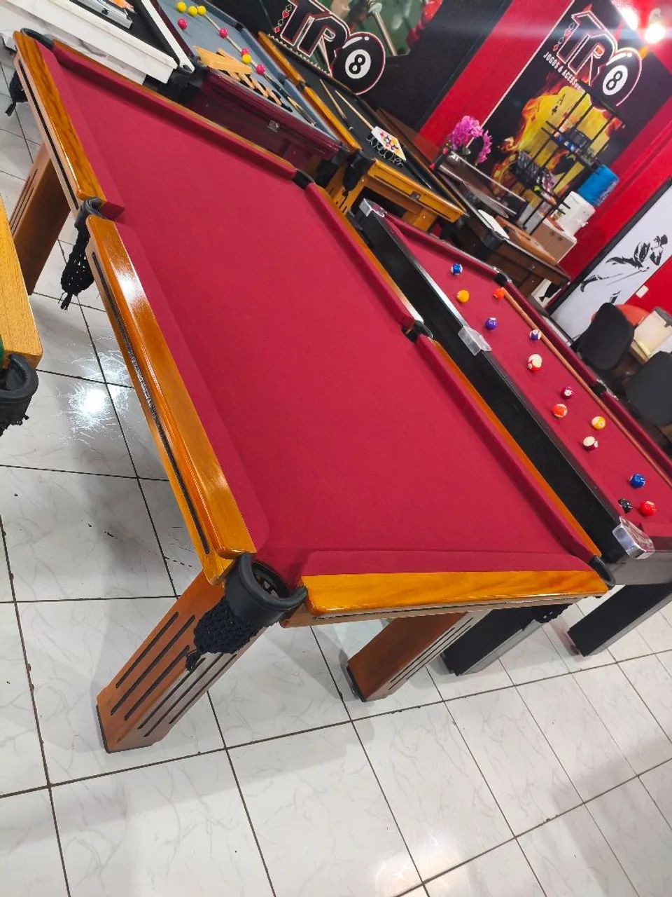 Mesa de Sinuca Modelo Slim - Foto 3