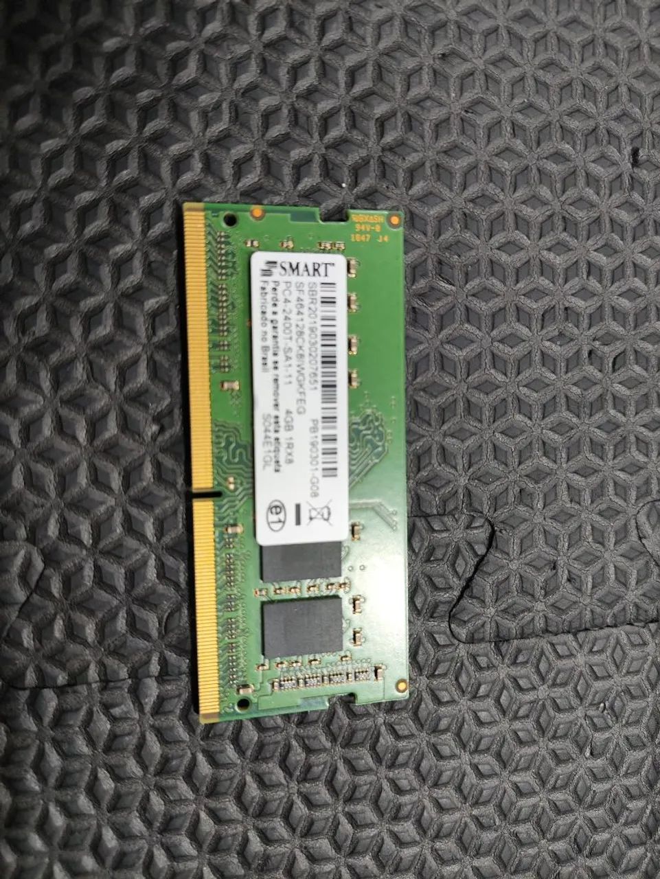 Memória ddr4 4gb 2400 notebook