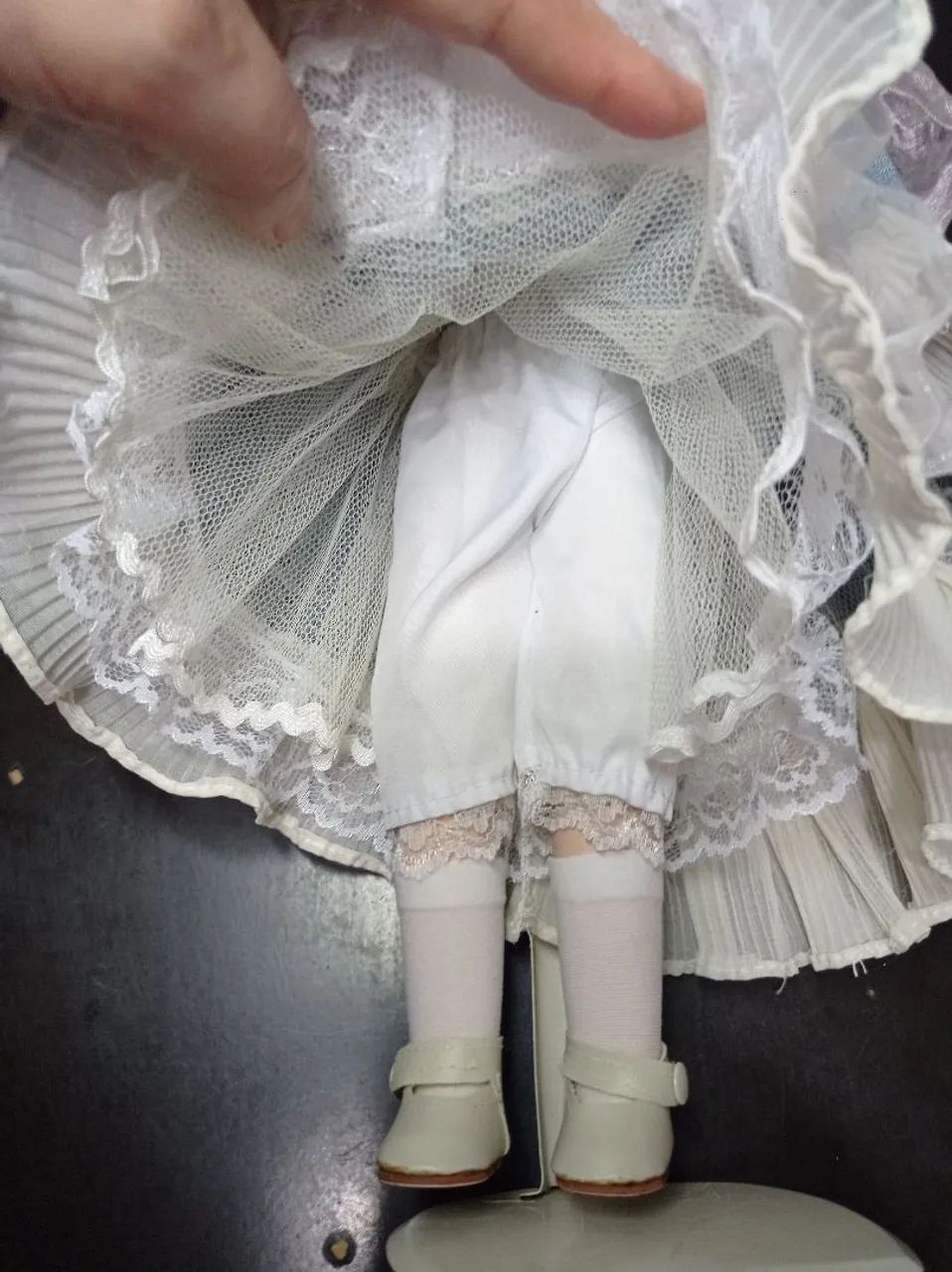Boneca de porcelana vintage  - Foto 3