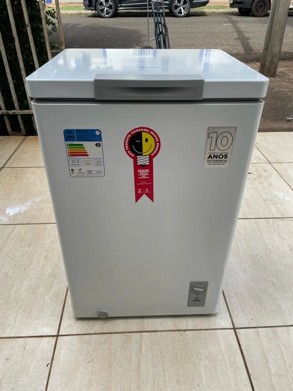 Freezer Horizontal Midea 100L