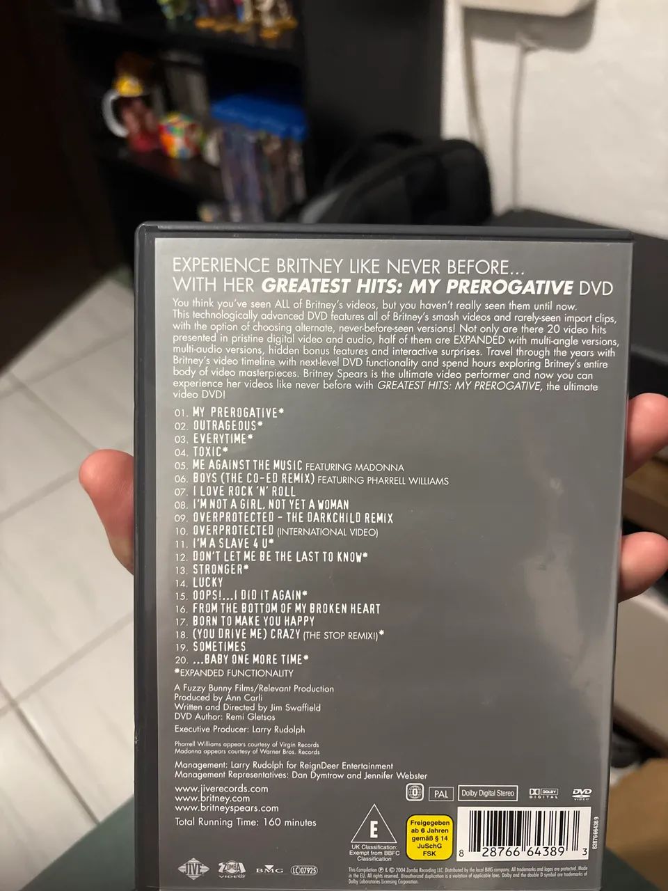 DVD BRITNEY SPEARS - My Prerogative  com pôster  - Foto 2
