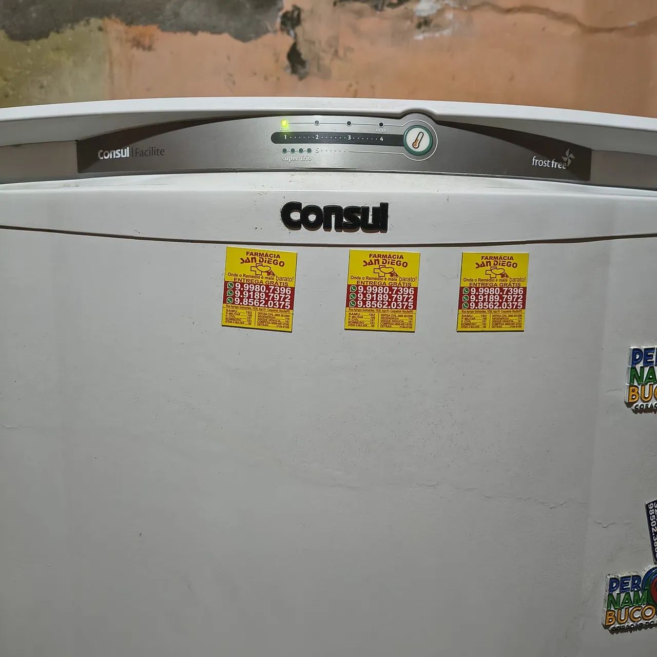 Geladeira semi nova - Consul 340 litros 1 porta frostfree