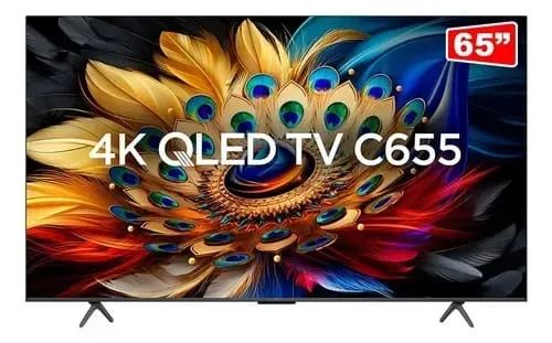 TV TCL QLED 65 Polegadas 4K - Com Subwoofer Integrado - Foto 3