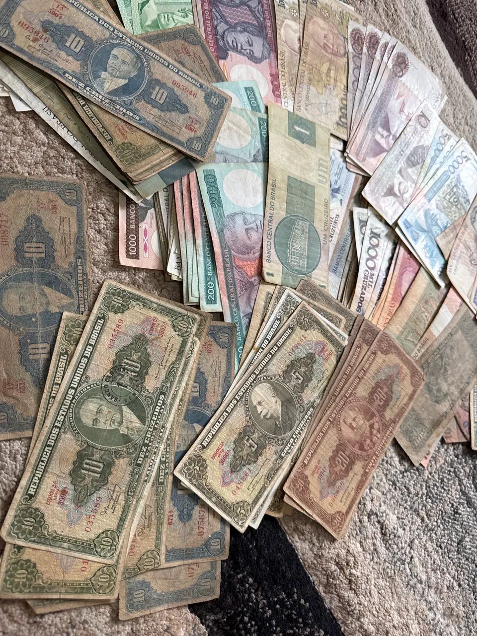 Notas de dinheiro antigas - Foto 5