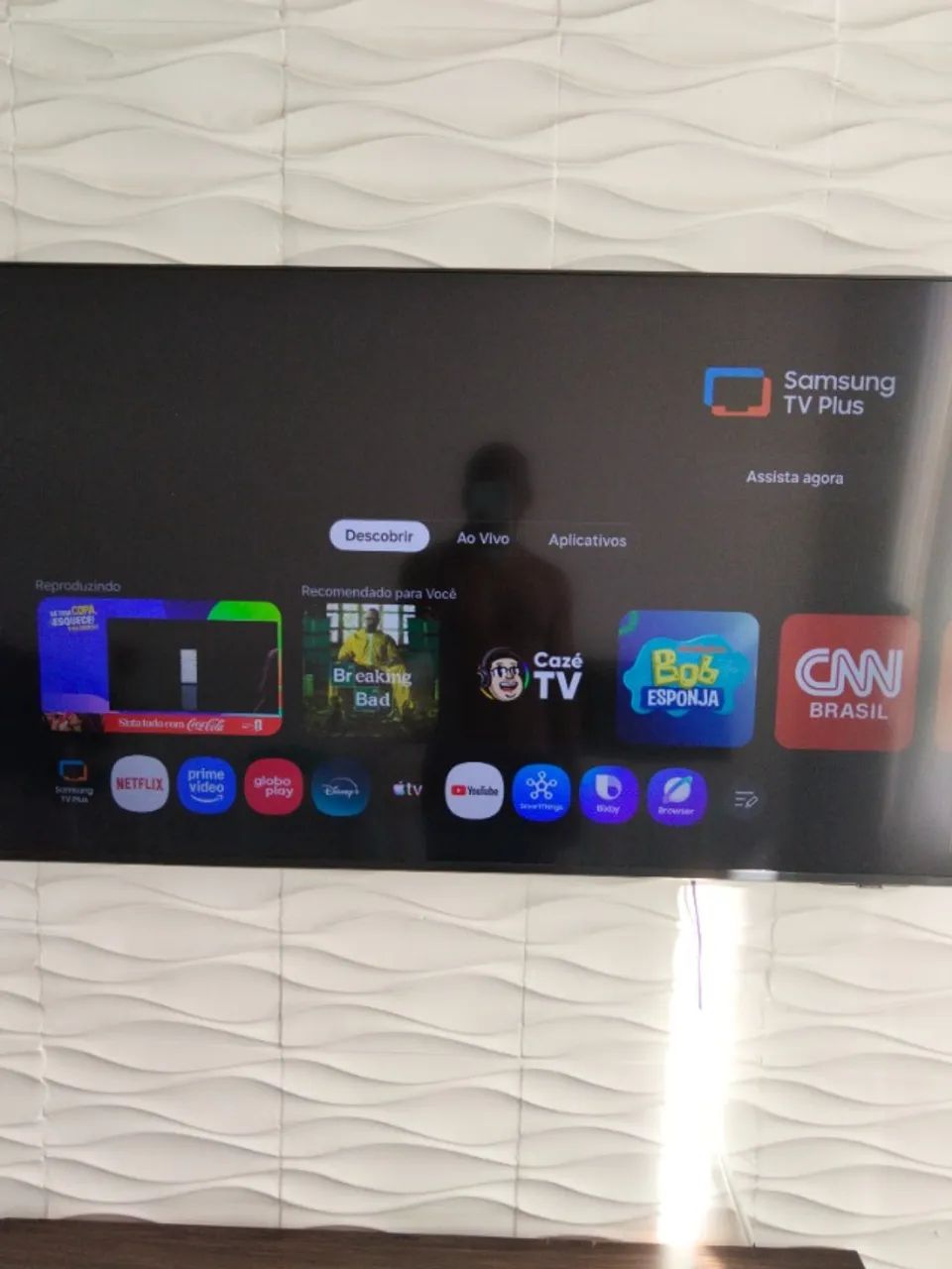 Tv Samsung 50 polegadas TV Philips 32 polegadas fogão máquina de lavar e geladeira  - Foto 3