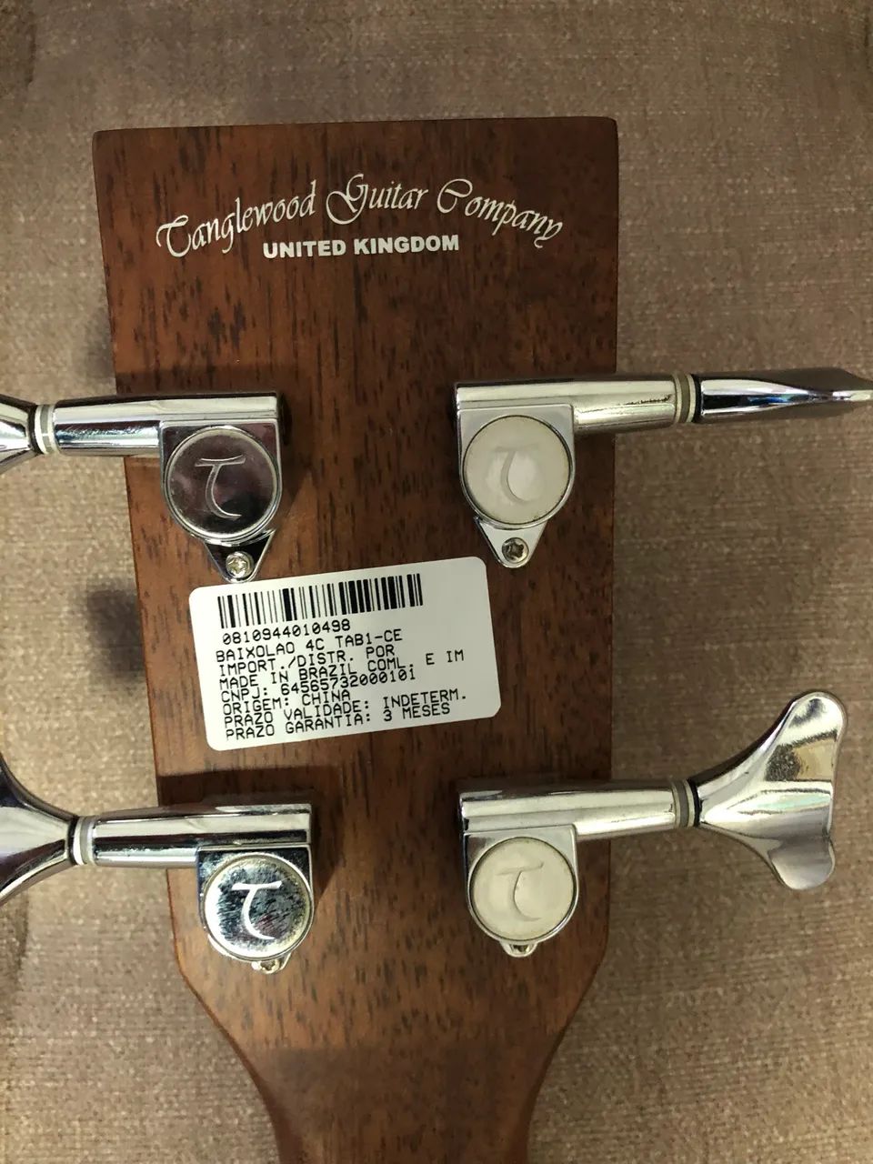 Baixolão Tanglewood com Case - Foto 3