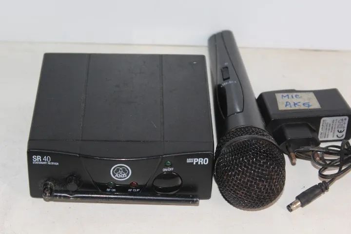 microfone akg wms40 mini vocal