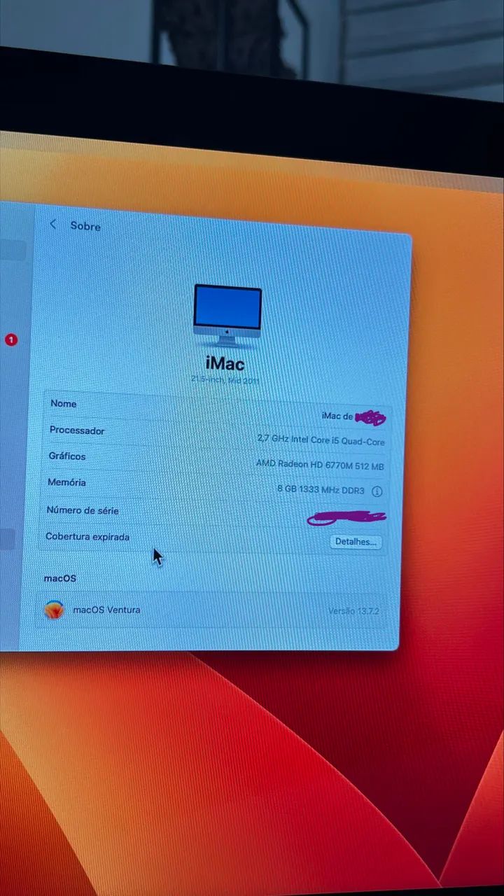 iMac - Computadores e Desktops - Boa Viagem, Recife 1502090463 | OLX