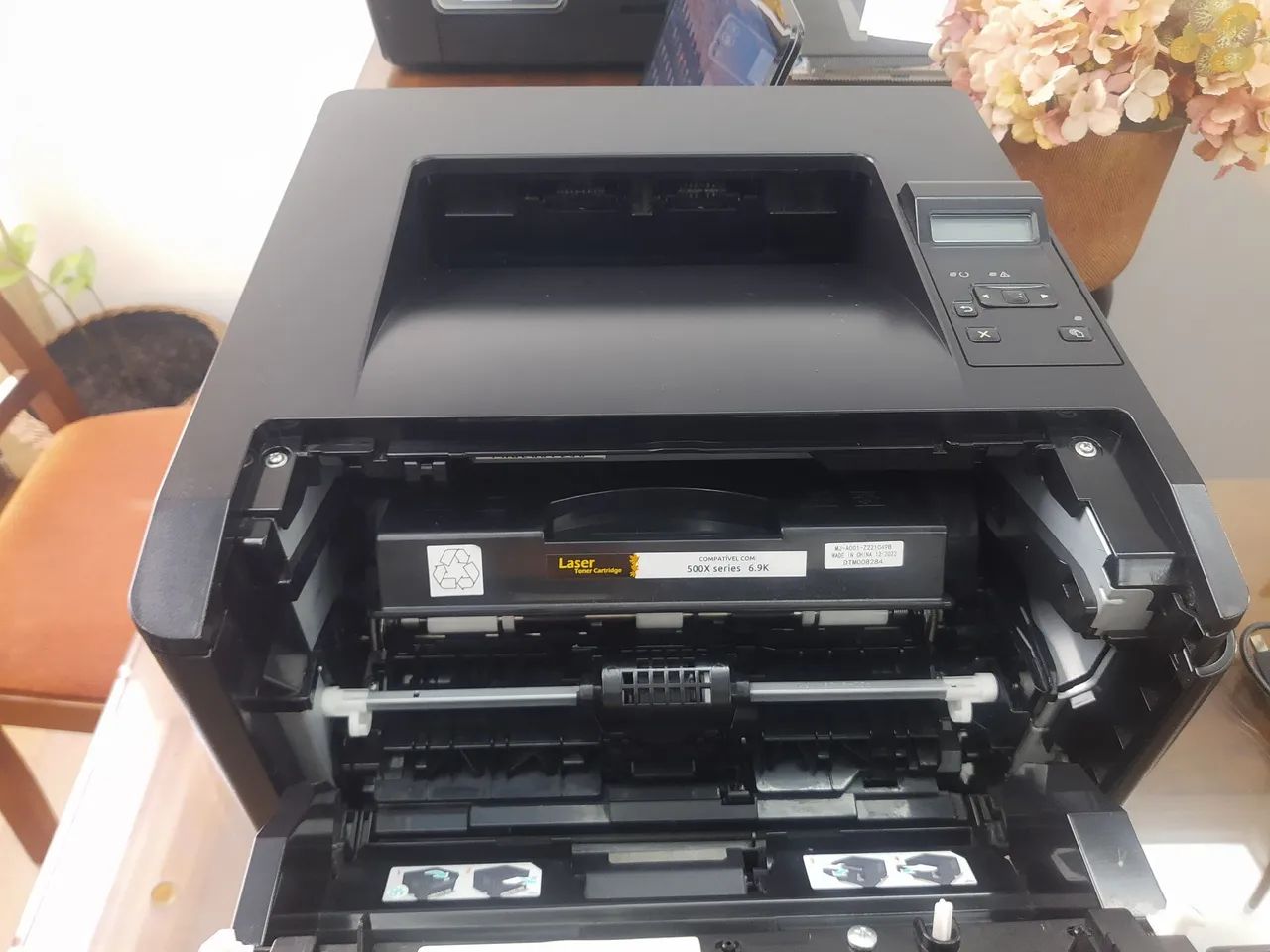 Impressora  hp laserjet Pro 400 m401dne usada - Foto 3
