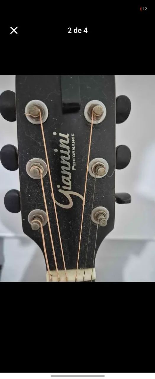 Violão Giannini eletroacustico corda de aço - Foto 2