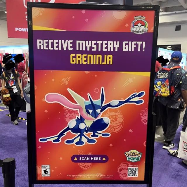 Greninja Evento Pokémon World