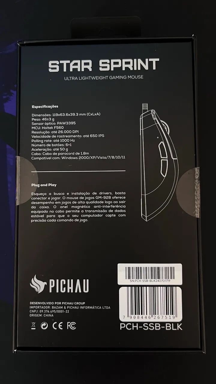 MOUSE GAMER Pichau  - Foto 2