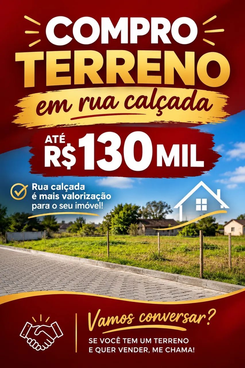 Procuro terreno 