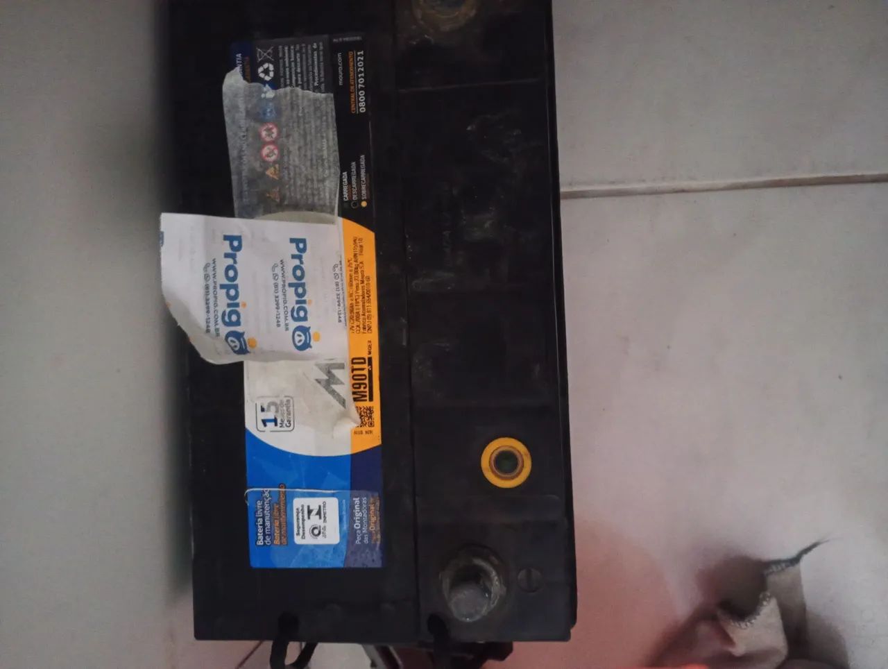 Bateria USADA boa 90ah  - Foto 2