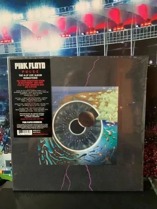 Pink Floyd Pulse - Boxset Vinil 4 LPs + book - (frete grátis e em 10 x sem jrs) - Foto 2