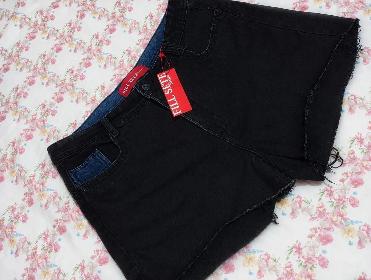  Short jeans fio sete - Foto 3