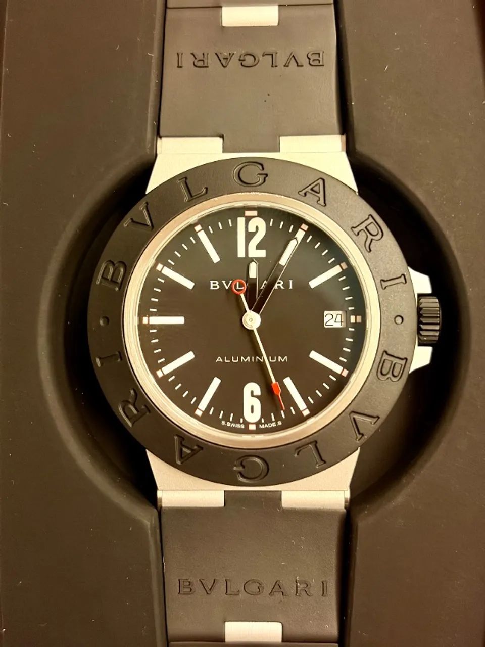 Relógio Bvlgari Aluminium 2025 - FULL SET - Foto 4