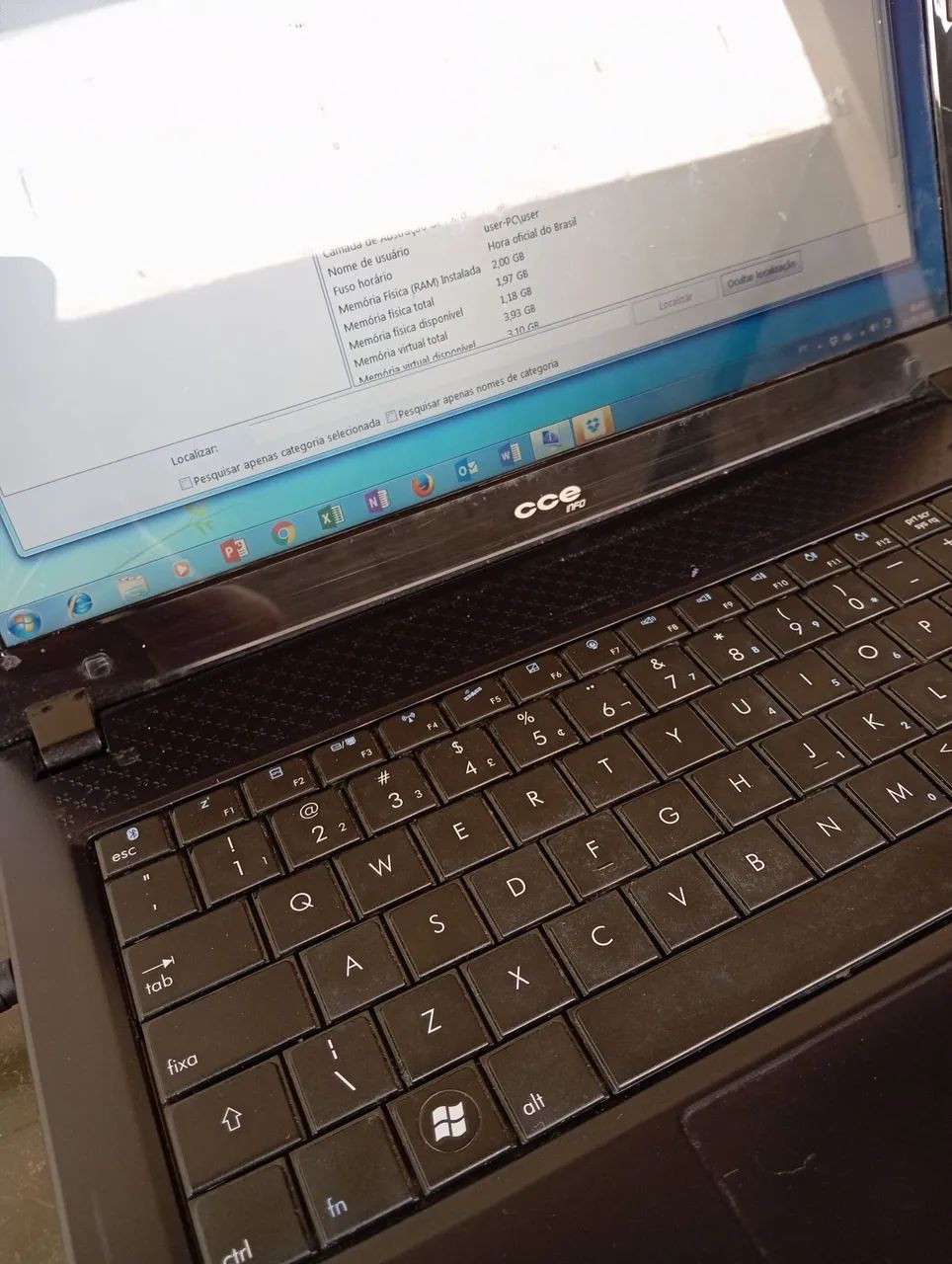 Notebook CCE Win Dual Core HD320gb 2Gb Ram - Foto 5