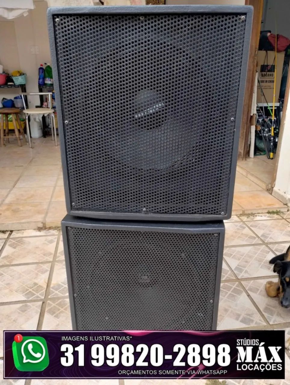 Aluguel de caixas sub grave ativas para eventos em geral - Foto 5