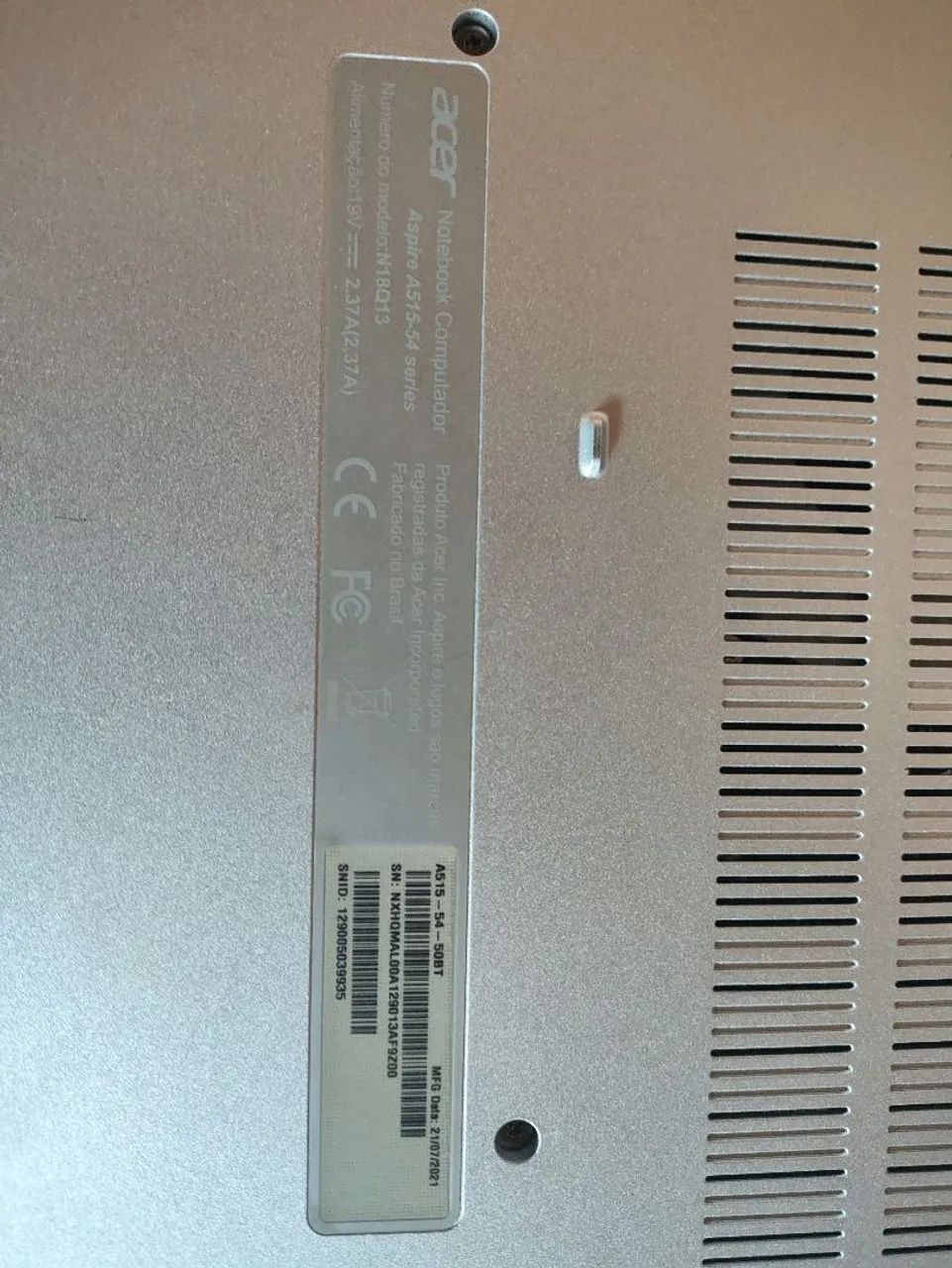 Notebook Acer Aspire i5  - Foto 2