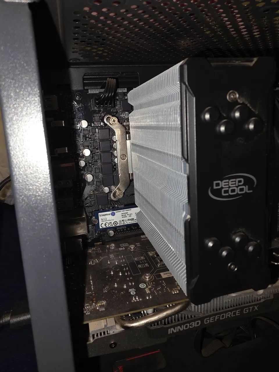 Kit Placa Mãe, Processador, Cooler e Placa de Vídeo - Foto 3