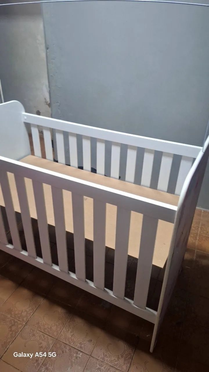 350 berço semi novo ja com o colchão.  - Foto 4