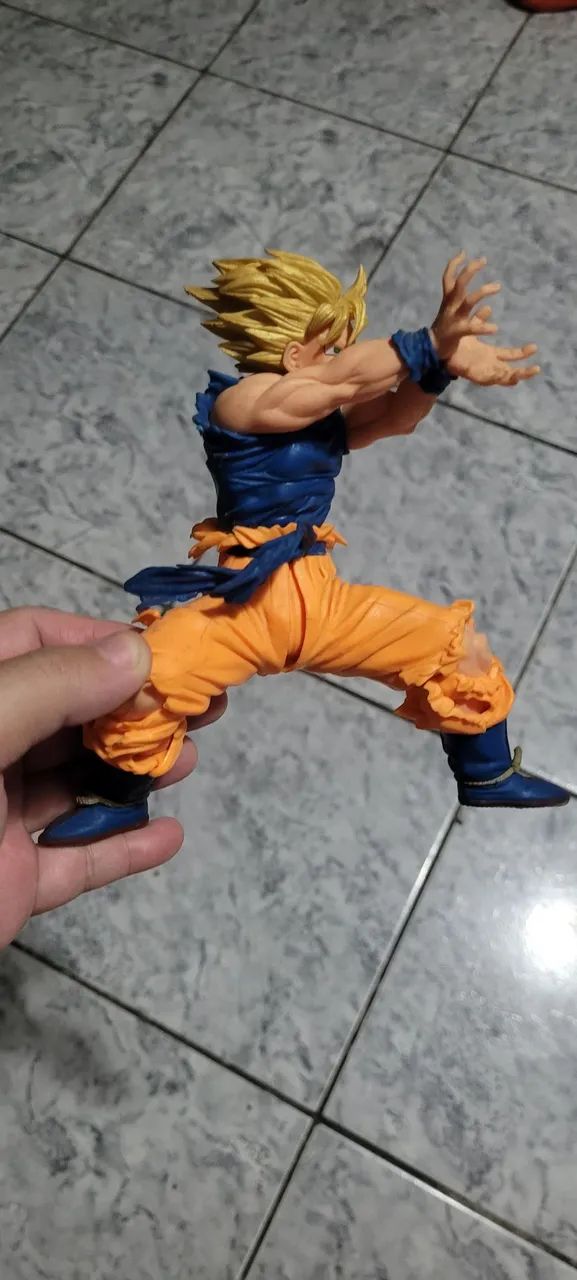 Boneco goku super sayajin dragon ball action figure  - Foto 2