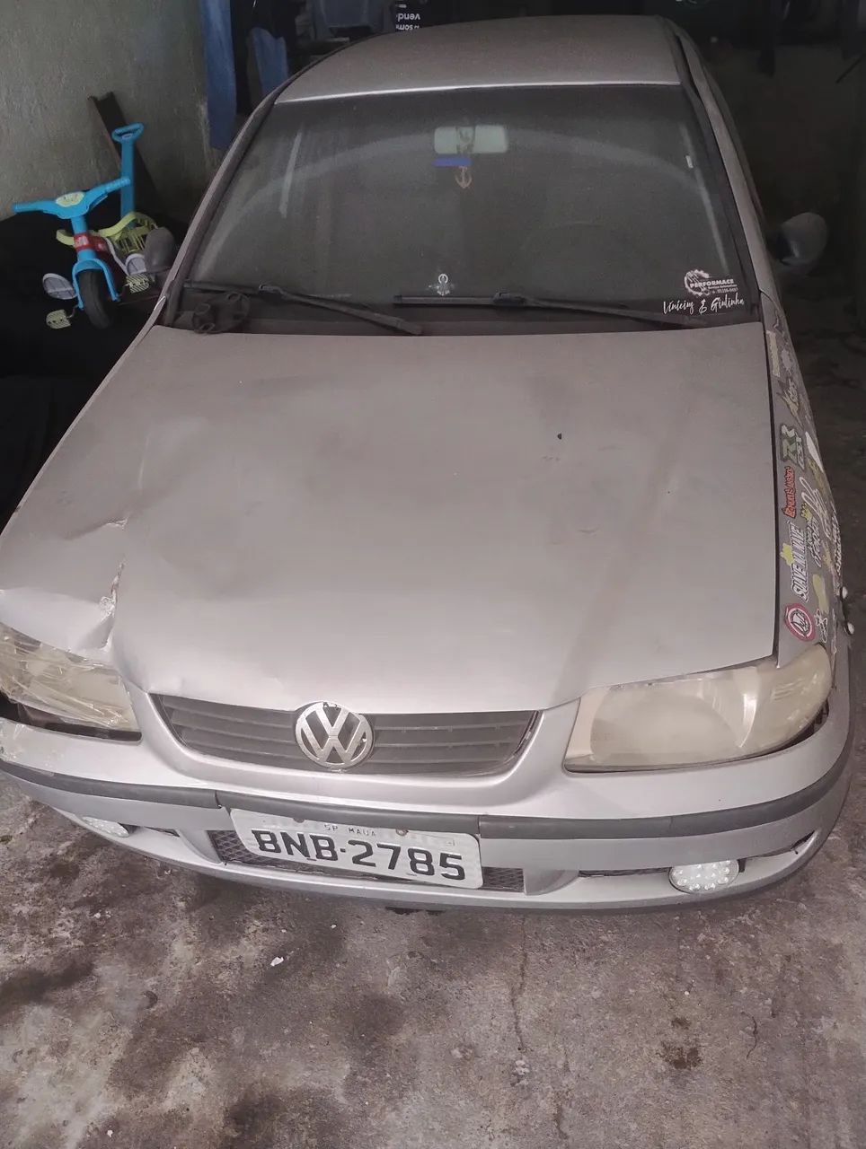 Volkswagen Gol Geração III Plus 1.0 MI 16V Gasolina Mec. 2P 2001
