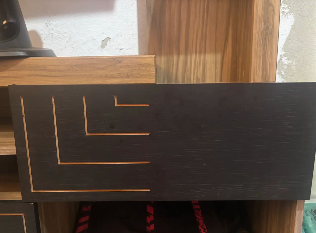 Estante Hack Home para TV com painel e nichos - Foto 3