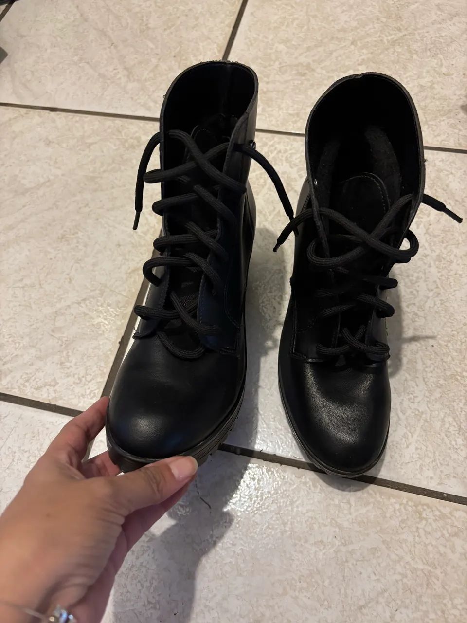 Bota coturno feminino  - Foto 3