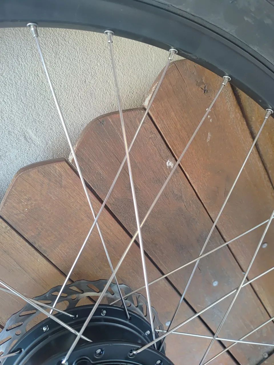 Roda com motor 500w 48volts - Foto 3