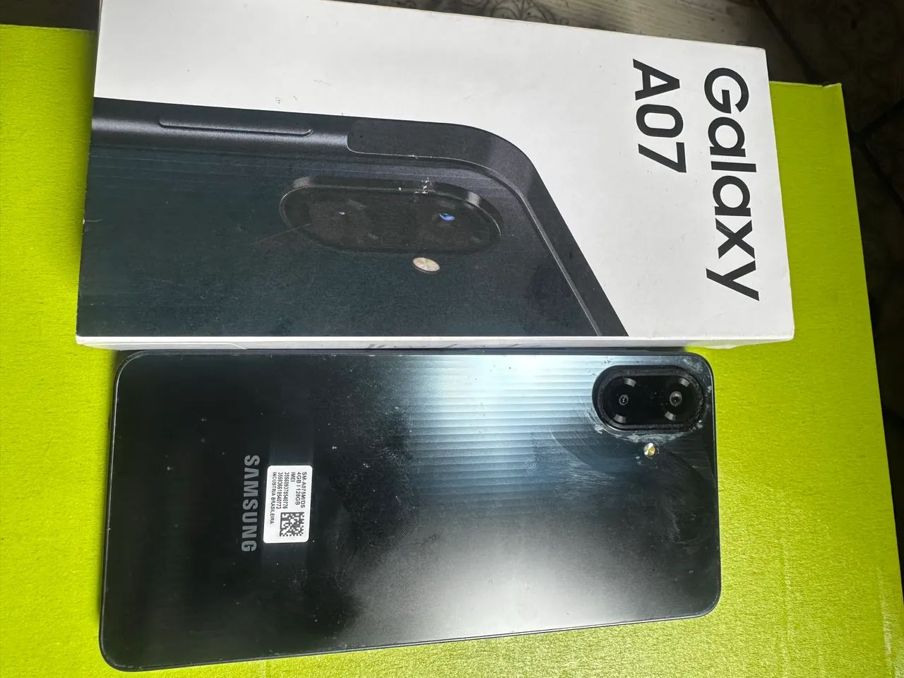 Celular Samsung A07  sete mês de uso t - Foto 5