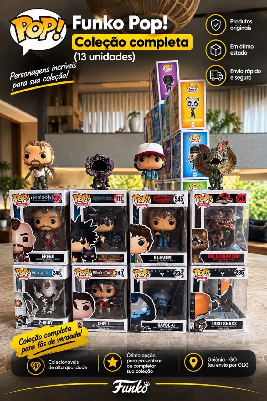 Funko Pop! Originais - Diversos Personagens e Coleções - Foto 4