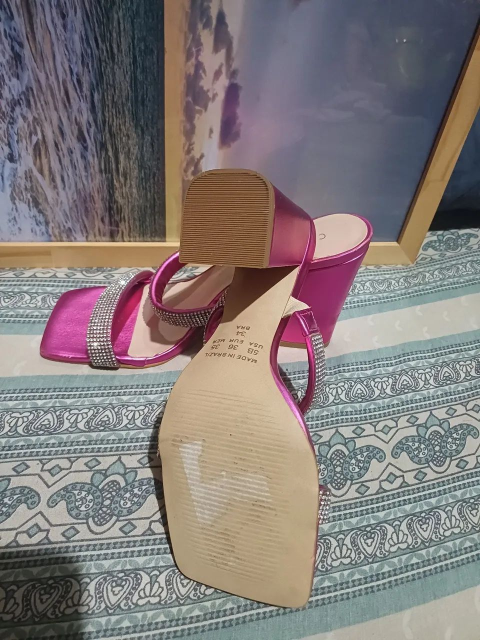 Sandália de salto  - Foto 4