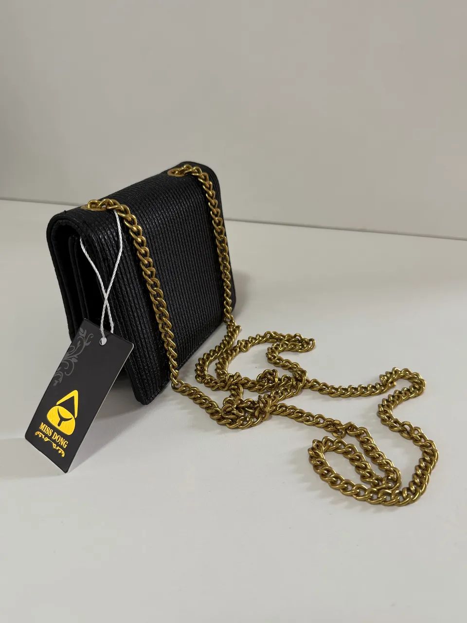 Mini bag (bolsa mini) em couro sintético, nova  - Foto 4