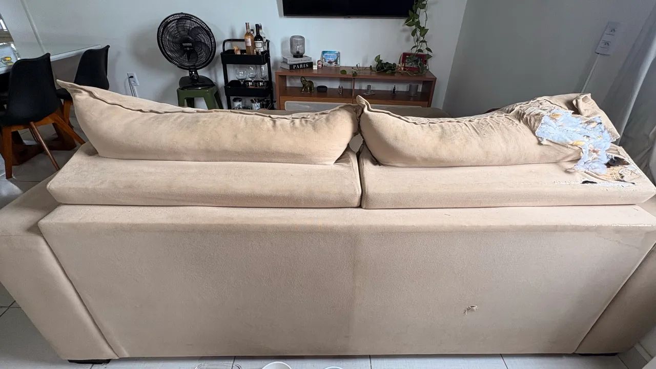 Sofá Retrátil e Reclinável 2,10m - Foto 3