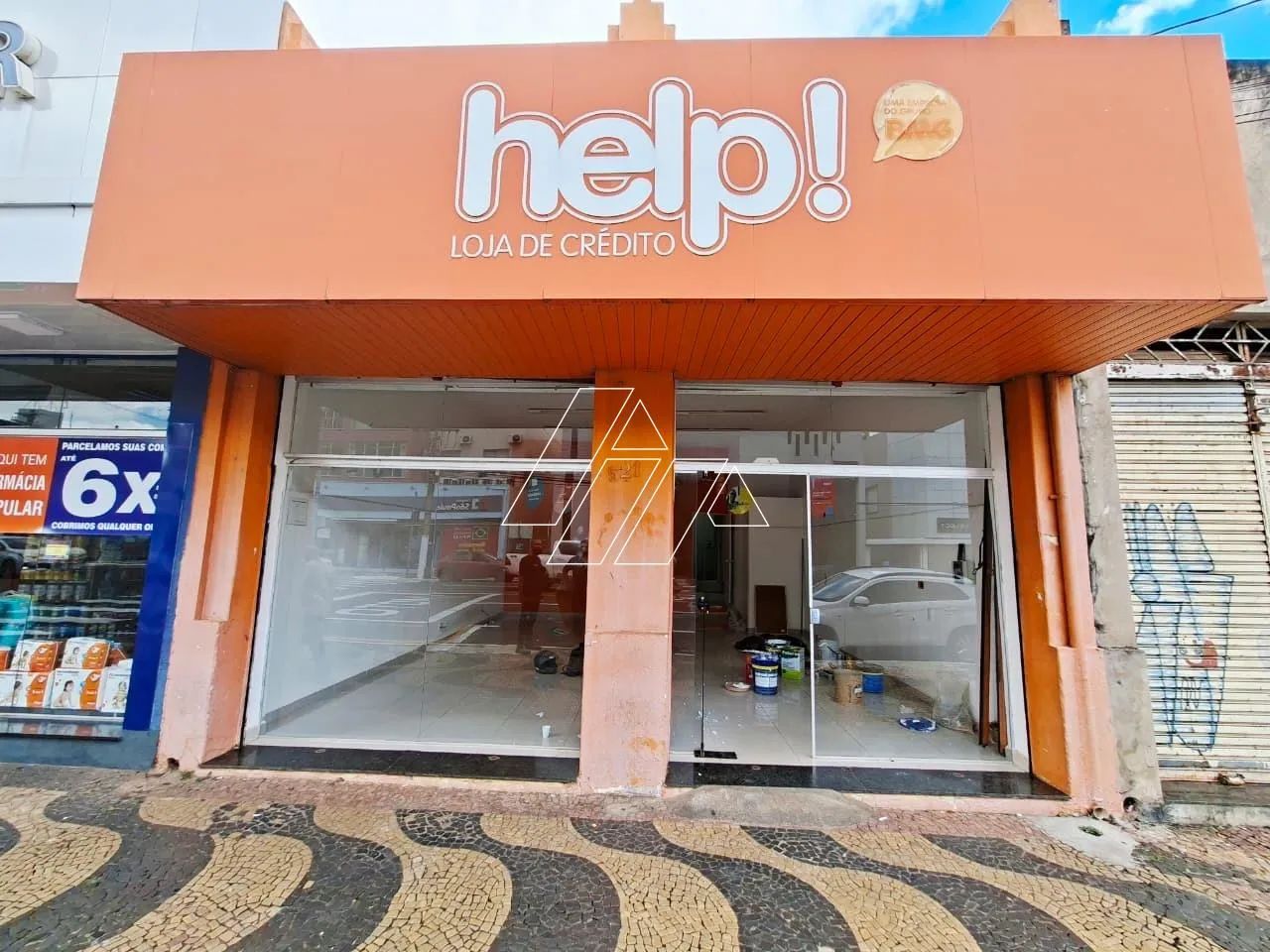 Salão comercial para locação no Centro  Marília/SP