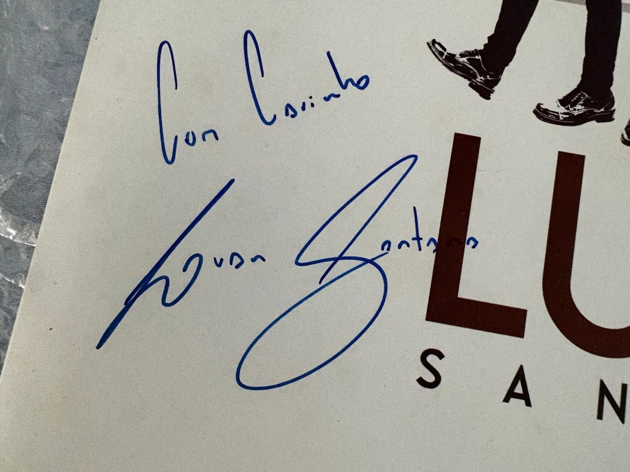 LP Autografado Luan Santana Acústico - Usado - Foto 2