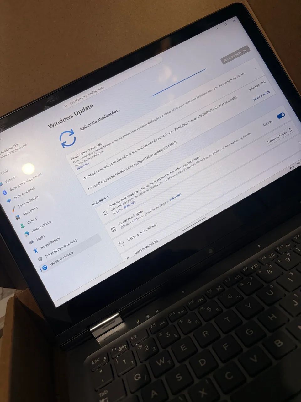 Notbook que vira tablet novo - Foto 4