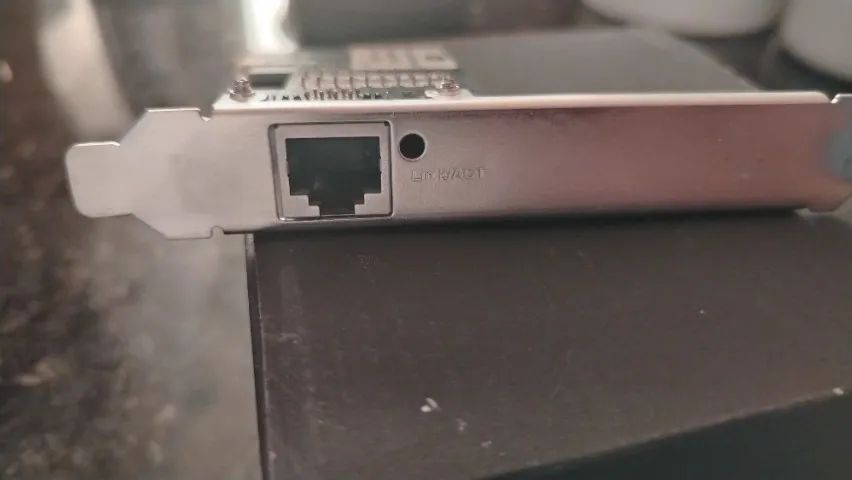 Placa de Rede RJ45 KP-T90B - Foto 2