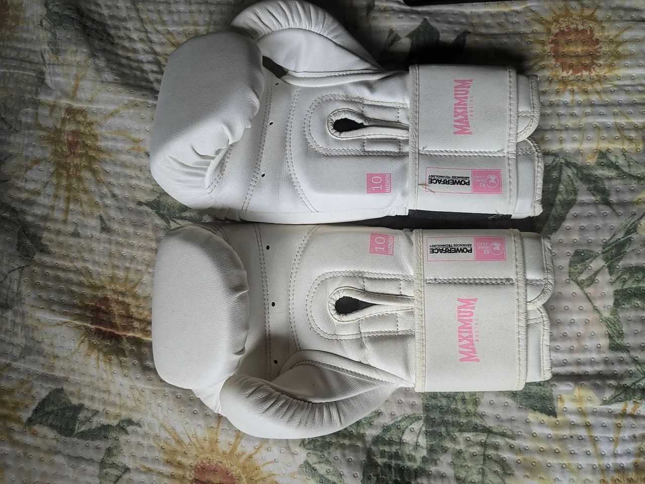 Luvas maximum 10oz boxe/muay thai CASTANHAL - Foto 2